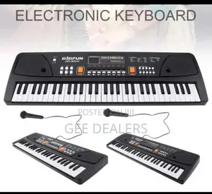 Kids Piano With Microphone Keyboard