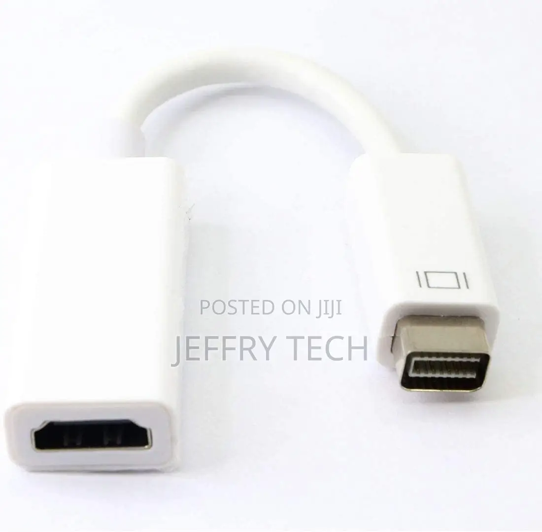 Mini DVI to HDMI Video Adapter Compatible With Macbooks - M/