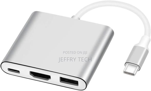 USB 3.1 Type C to HDMI Multiport AV Converter With USB 3