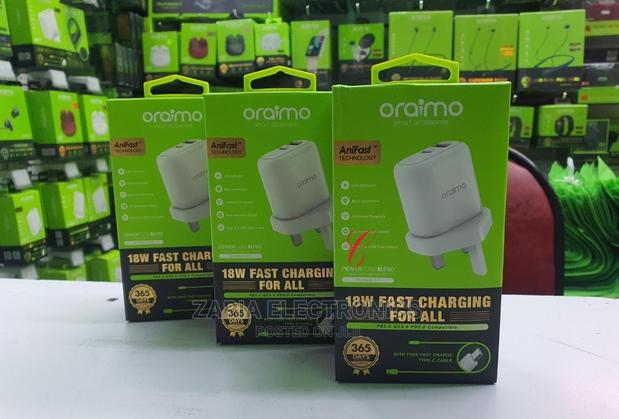 Oraimo Fast Charger 65watts With Type C-C Cable - thumbnail 2
