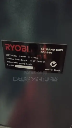 Ryobi Band Saw Machine 14''