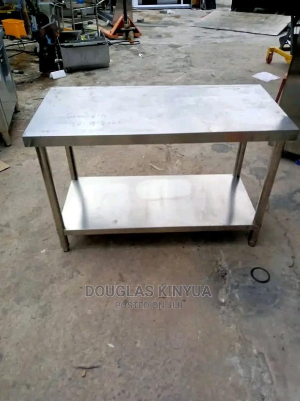 Working Table Top (Stainless): - main view