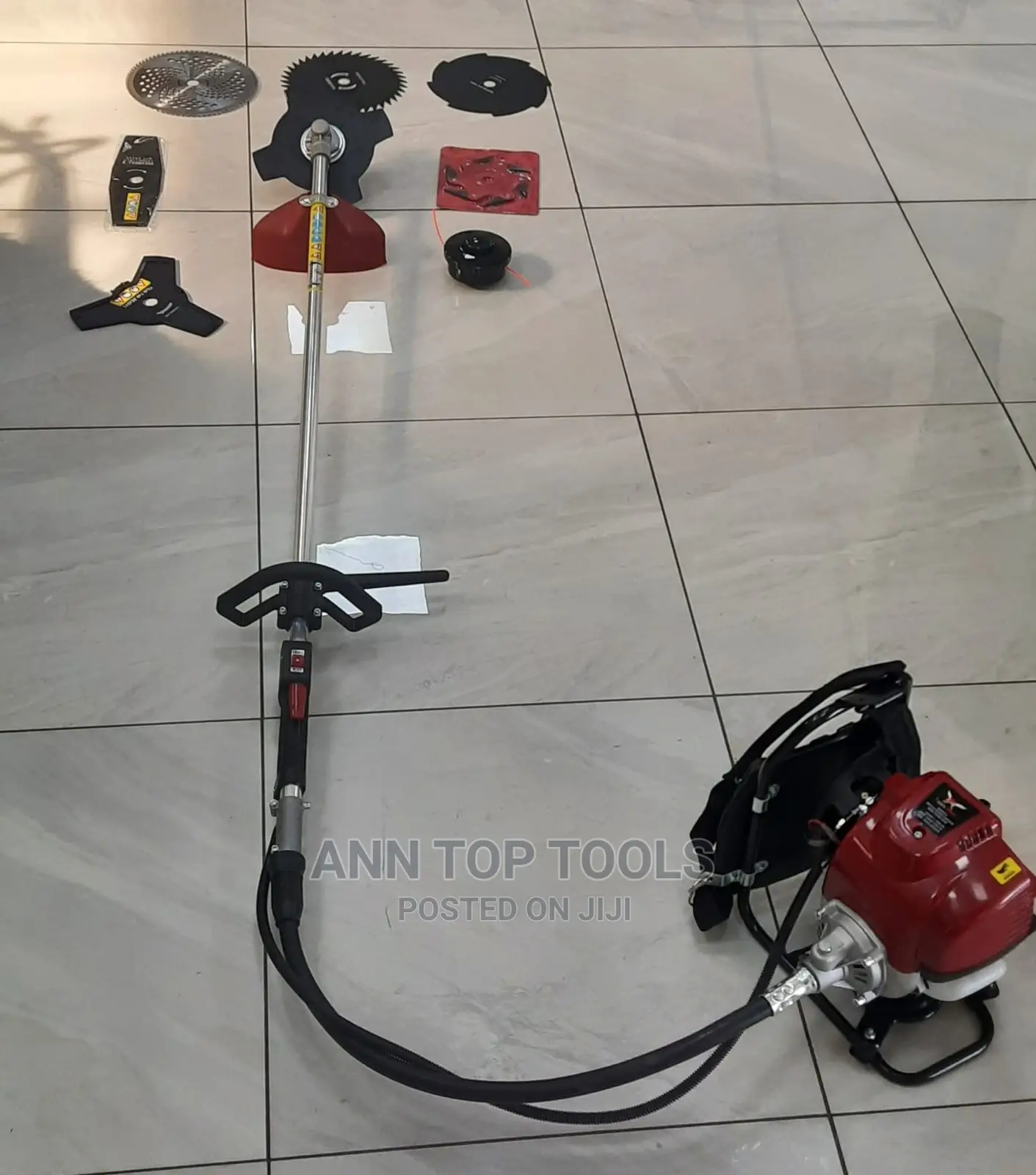 Hawking Brush Cutter 4 Stroke Back Pack With Eight Blades