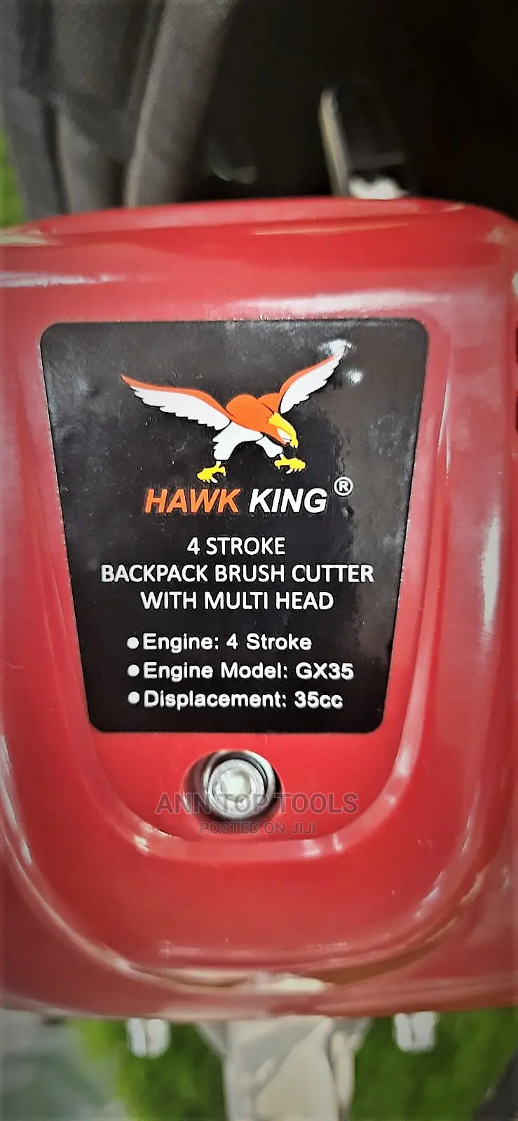 Hawking Brush Cutter 4 Stroke Back Pack With Eight Blades