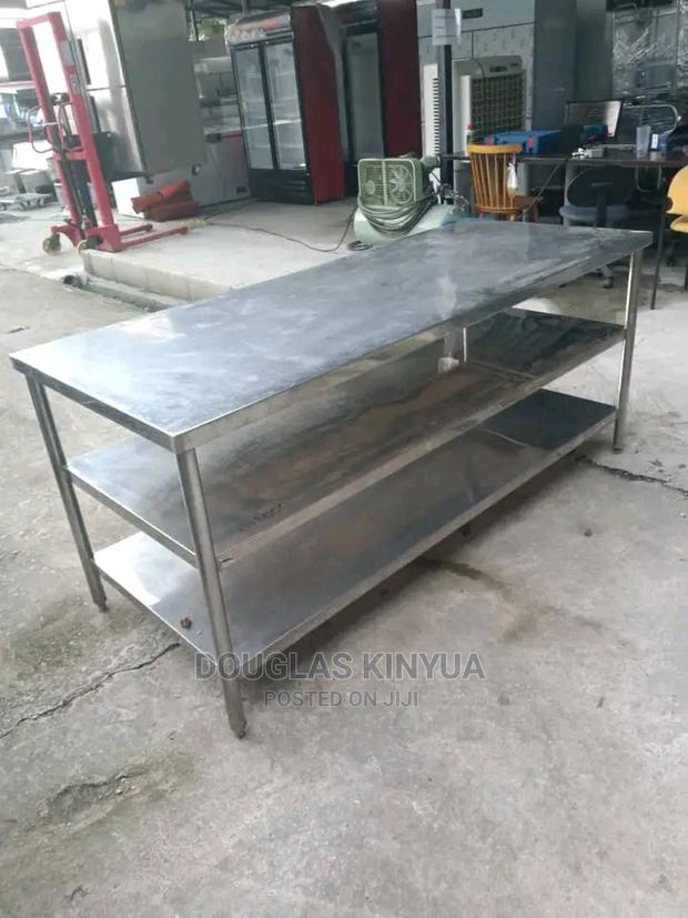 Stainless Working Table (150cmby60cm)