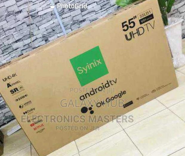 Syinix 55 Inches Uhd Smart Android Tv - thumbnail 2