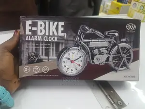 E-Bike Alarm Deco Clock_1pc