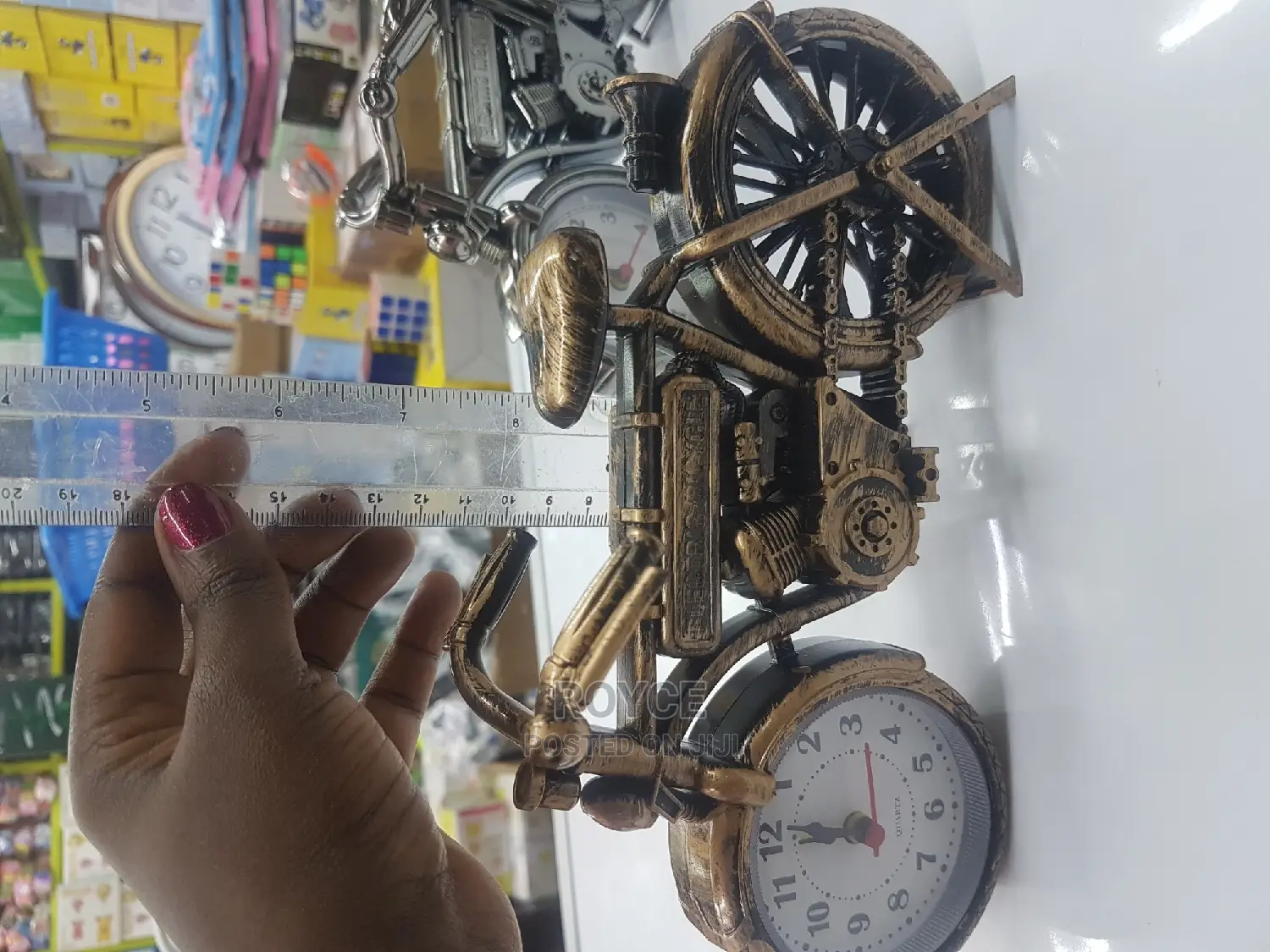 E-Bike Alarm Deco Clock_1pc
