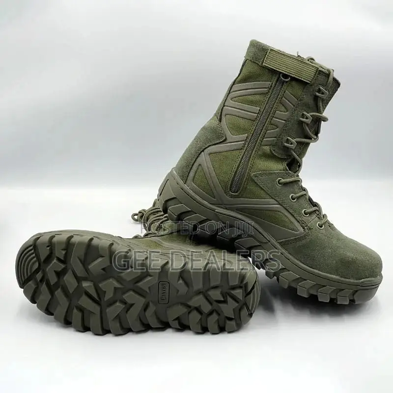 Jungle Green Military Tactical Boots