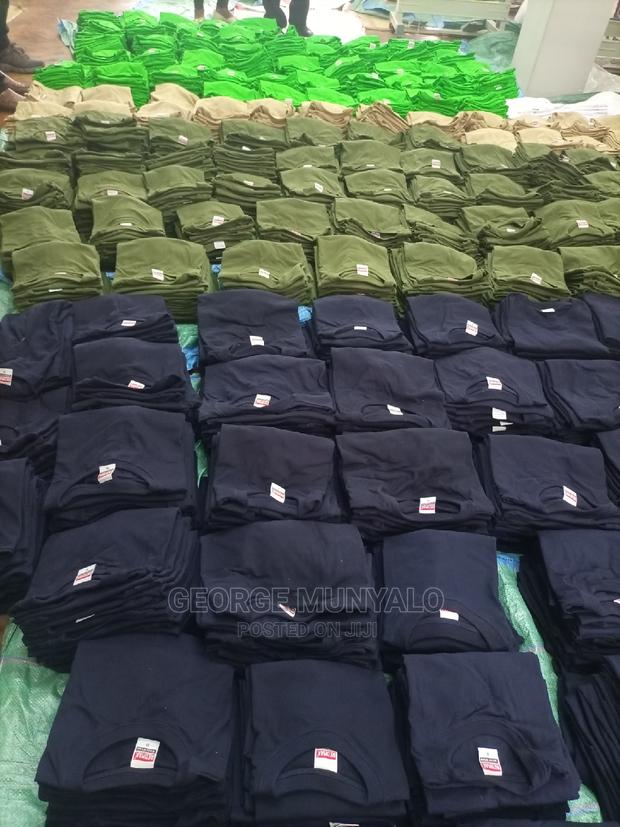 Large Quantities Plain T-shirts - main view