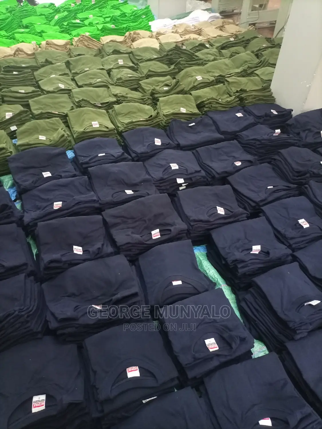 Large Quantities Plain T-shirts
