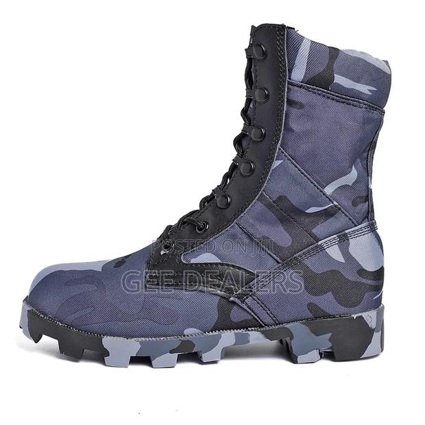 Camouflage Military Tactical Boots - thumbnail 2