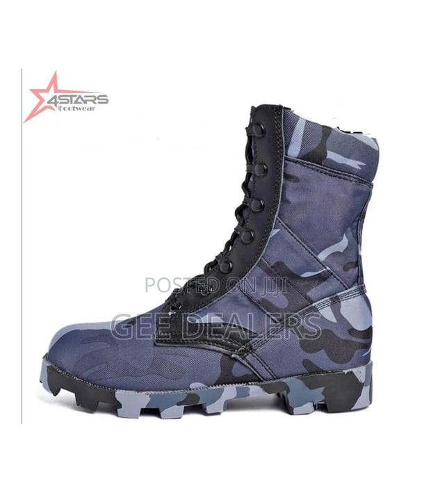Camouflage Military Tactical Boots - thumbnail 3