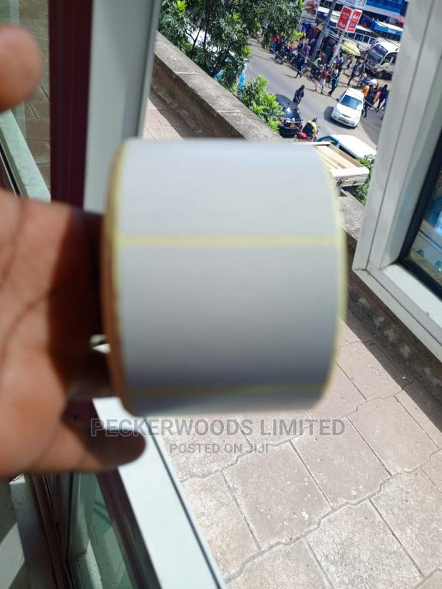 Plain White Thermal Labels - thumbnail 2