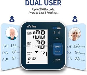 Upper Arm BP Monitor With Smart App, Dual User 240 Memory - thumbnail 2