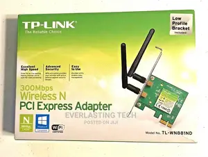Tp-Link 300mbps Wireless N Pci Express Adapter