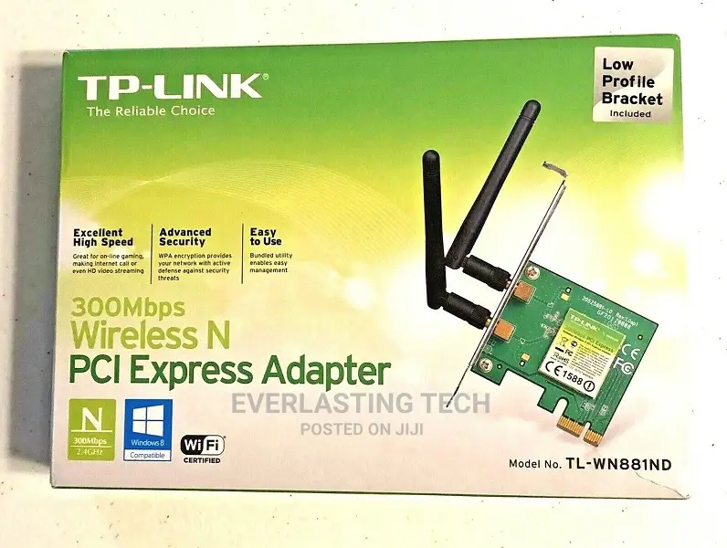 Tp-Link 300mbps Wireless N Pci Express Adapter