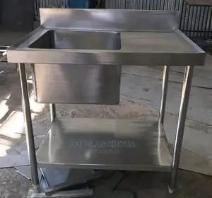 Stainless Steel Kitchen Washing Sink Single Bowl: