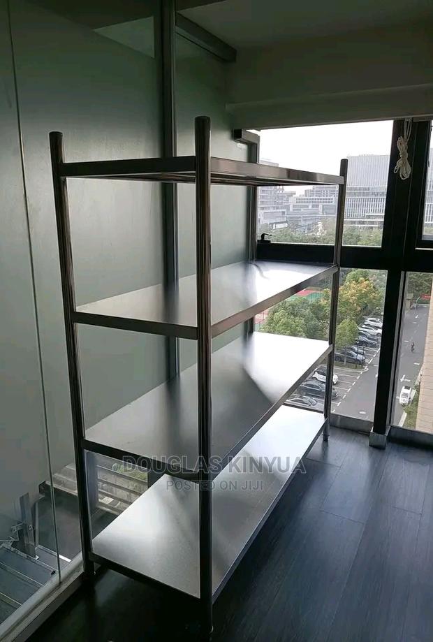 Stainless Steel Kitchen Rack: - main view