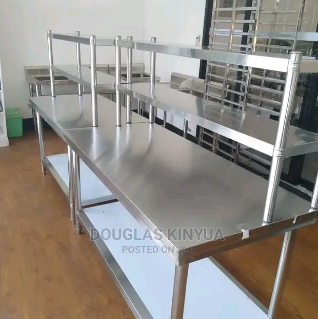 Stainless Steel Working Table:  - main view