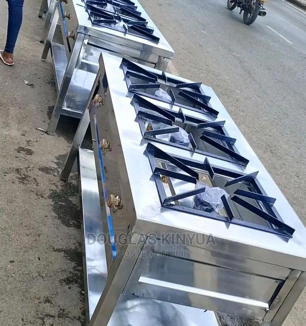 3burners Gas Cooker(Stainless Steel)