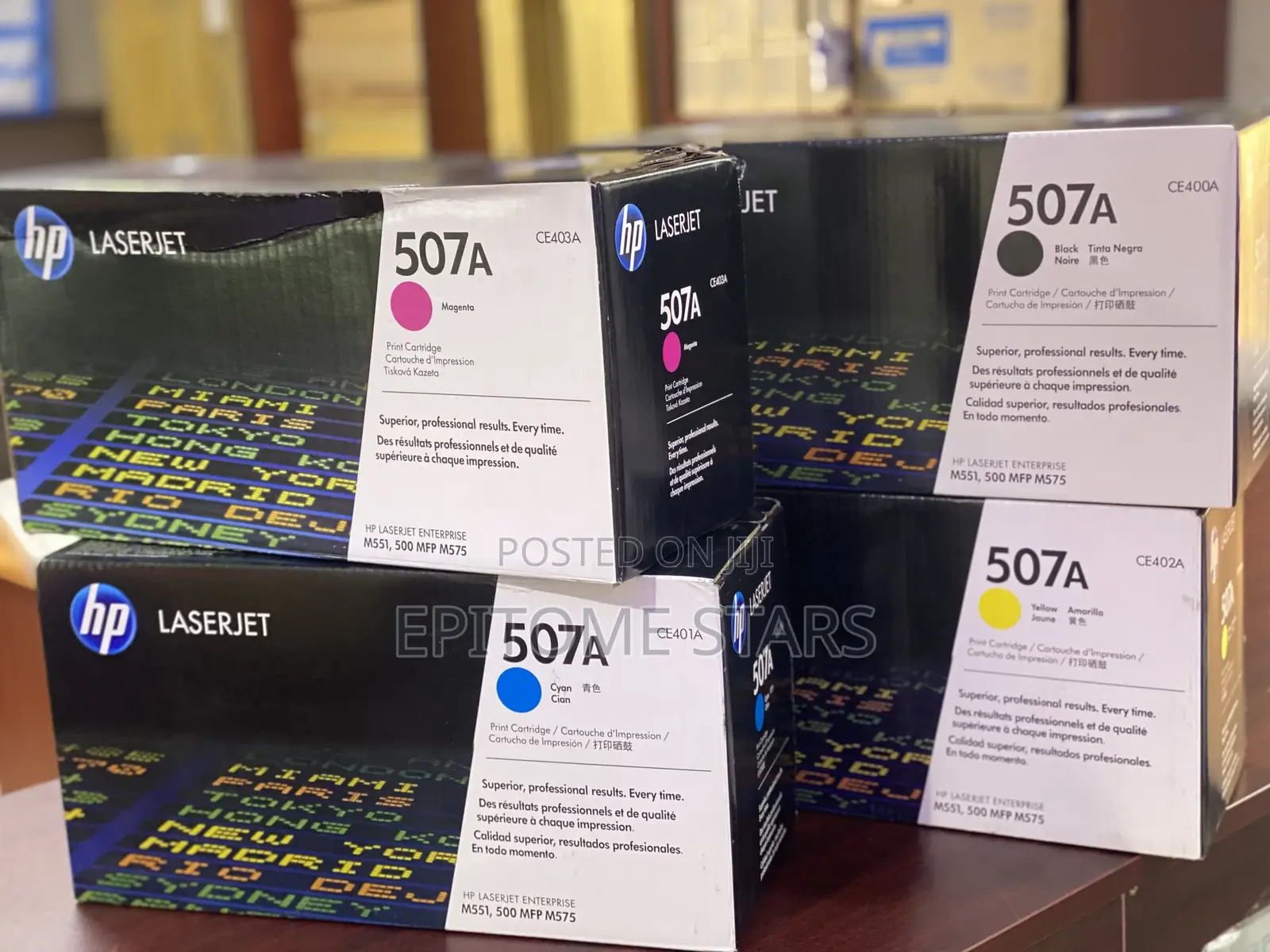 507-a Authentic HP Tested Toners