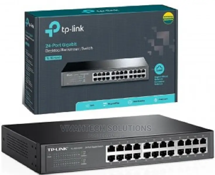Tl-Sg1024d | 24-Port Gigabit Desktop/Rackmount Switch