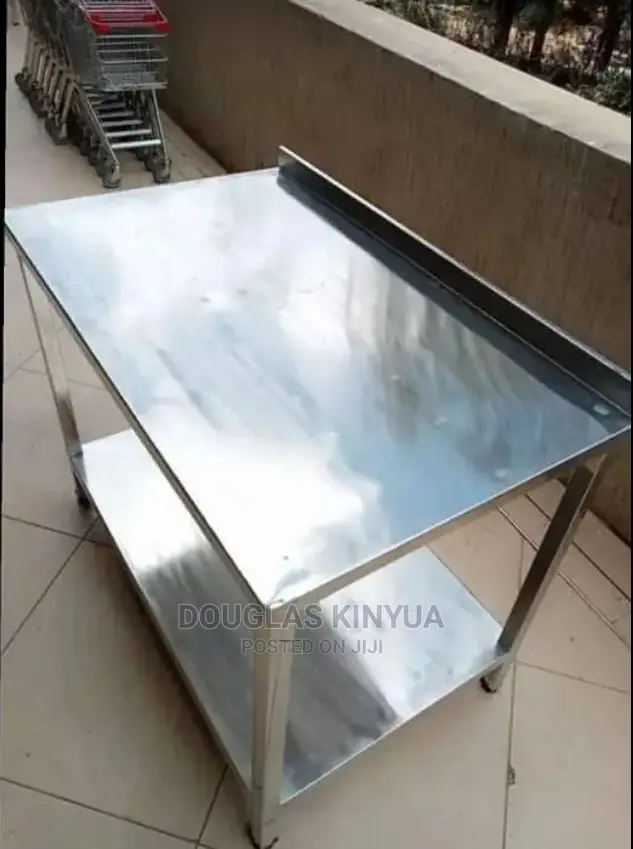 Working Table Top Stainless Steel (4feet)