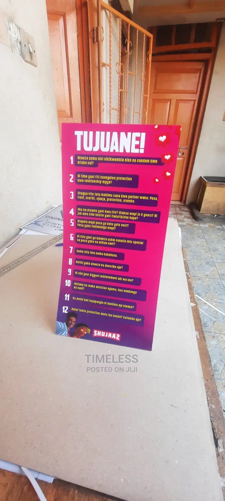 Menue,Wall Branding, Stickers, Posters and Booklets Printing
