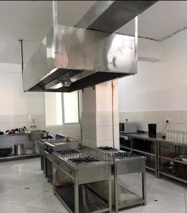 Stainless Steel Commercial Kitchen Hood( Chimney
