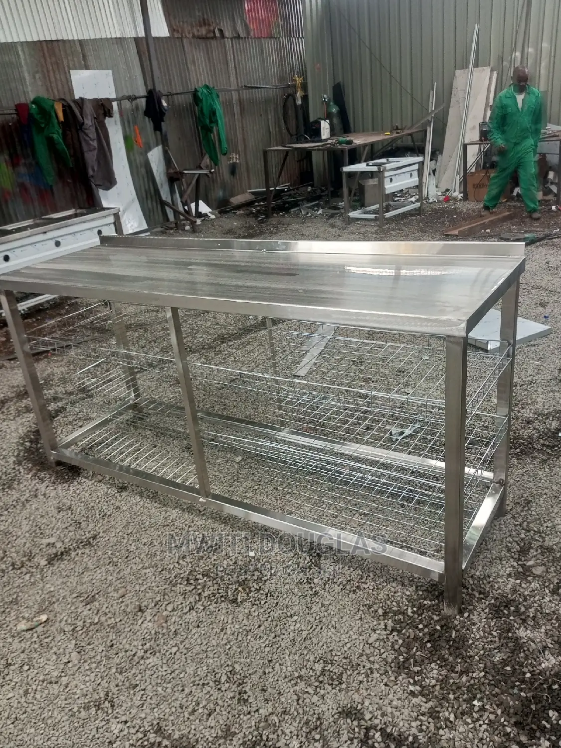 Stainless Working Table Top