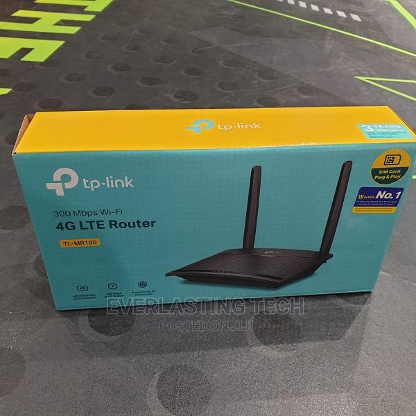 Tp-Link 300mbps Wireless 4G LTE Router MR100(Sim Card)