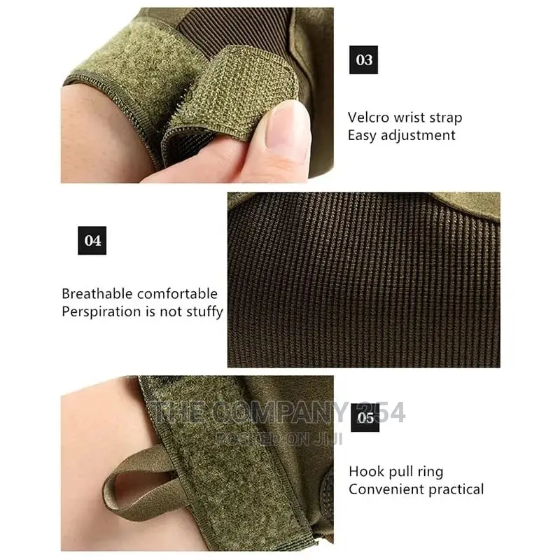 Original Tactical Military Full and Half Gloves