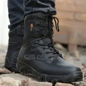 Black Delta Unisex Tactical Military Boots