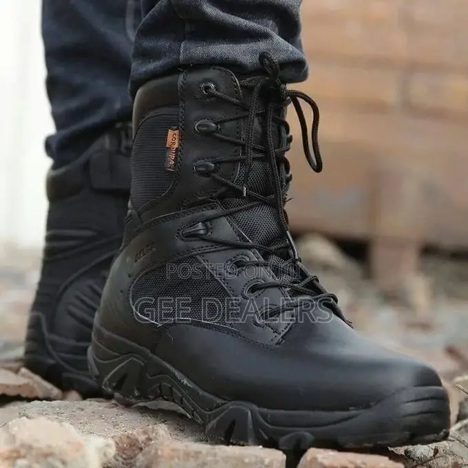 Black Delta Unisex Tactical Military Boots