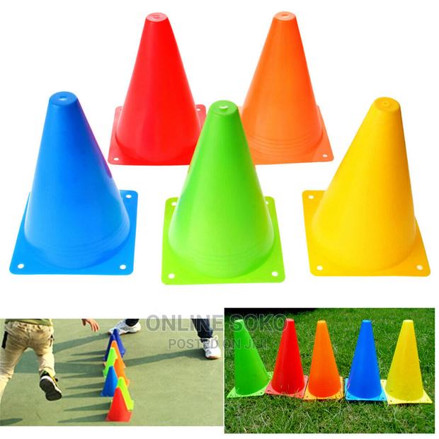 Sport Football Rugby Agility Training Cones Discs Markers