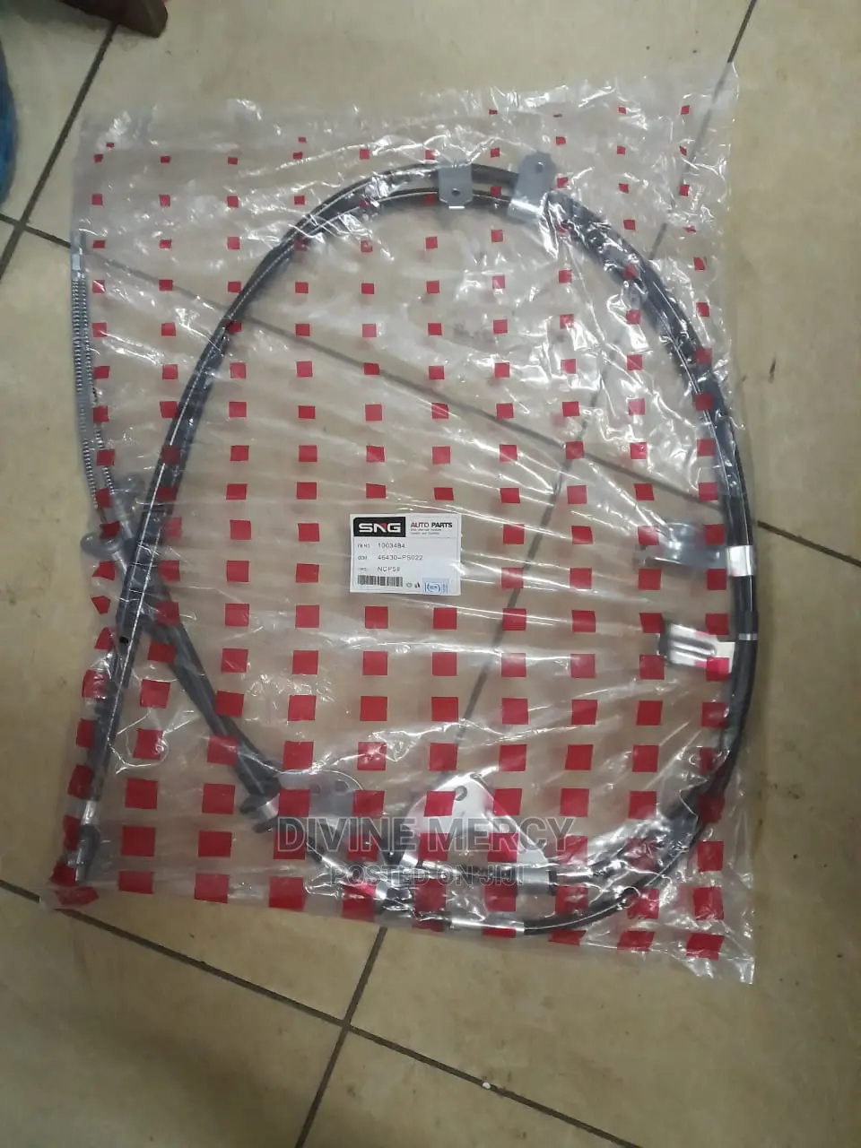 Handbrake Cable/Gear Cable/Speedometer Cable.