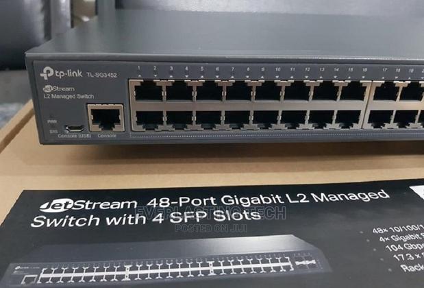 Tp-Link 48 Portmbps L2+ Managed Switch 48-Port - main view