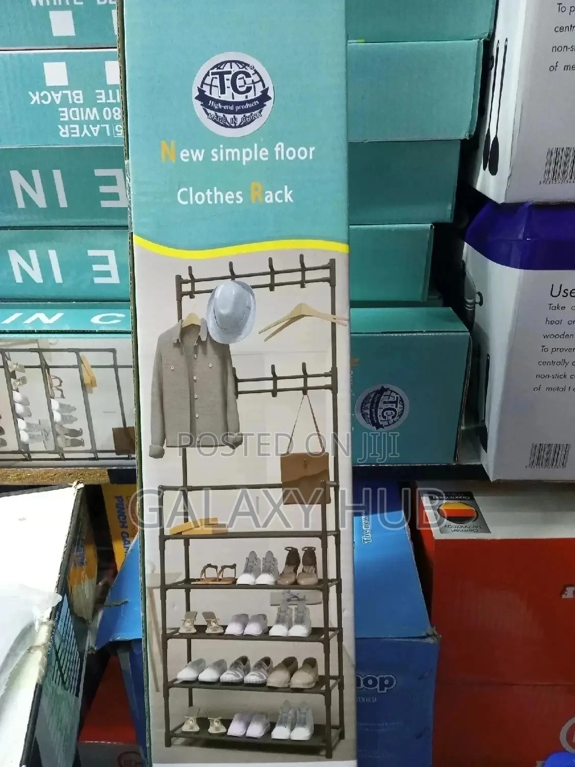 Shoe Rack With Hanger