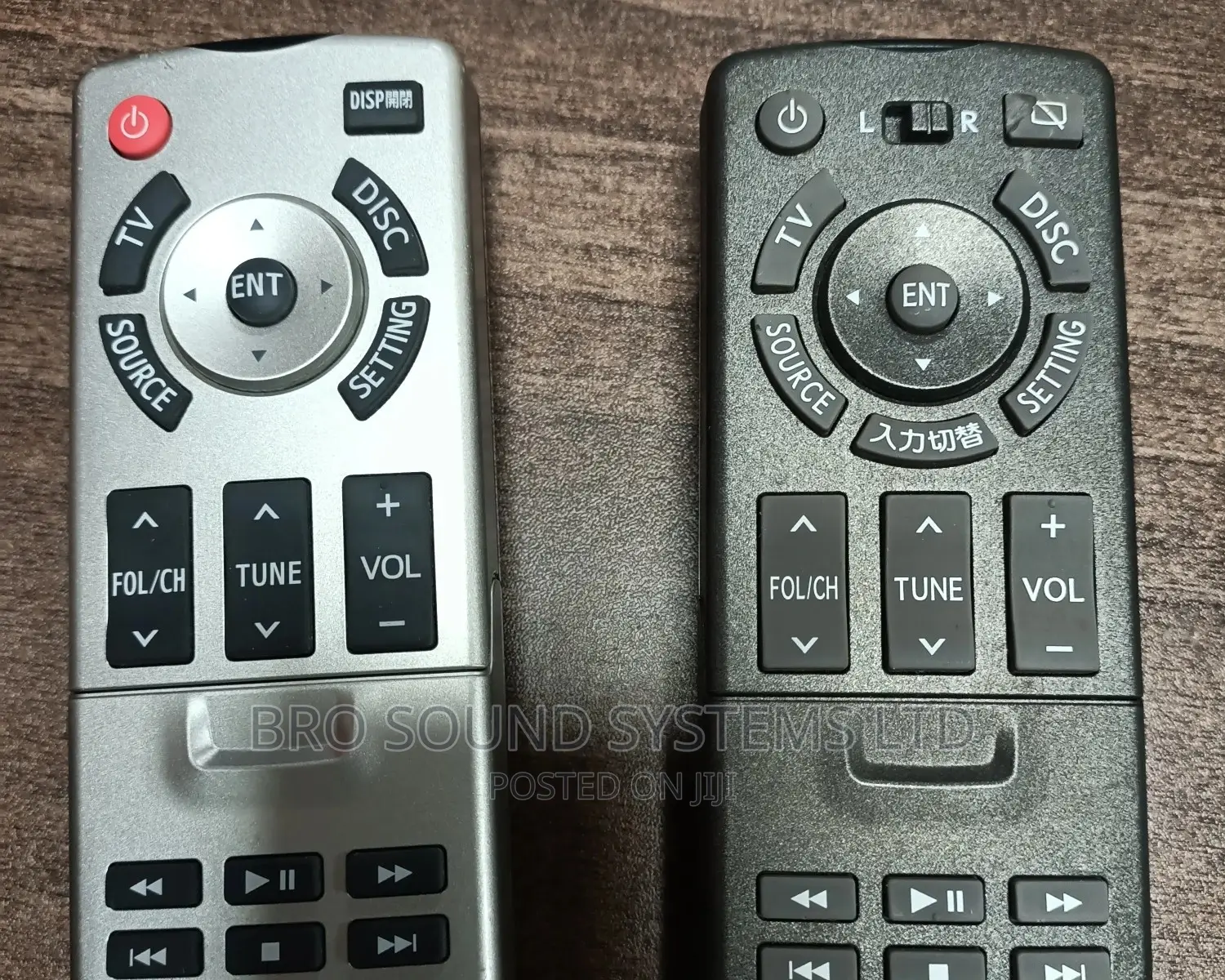 Remote Controls for Car Entertaiment Unit