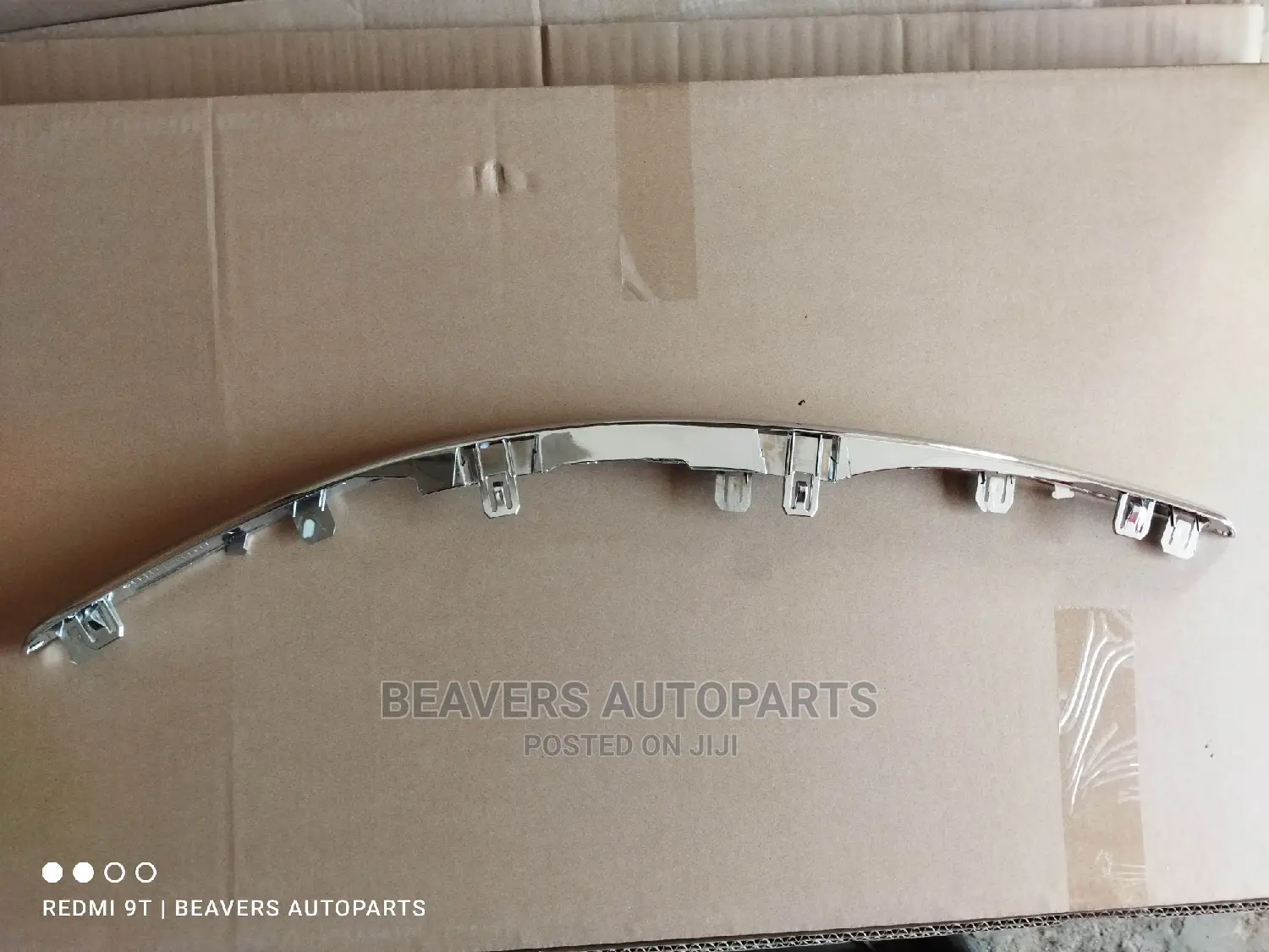 Nissan Teana Bumper Chrome Stipes