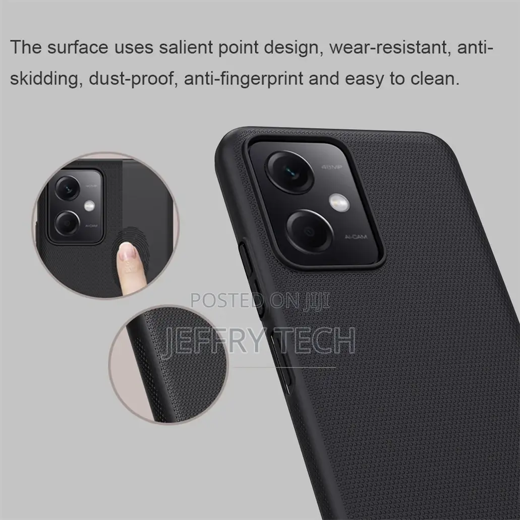 NILLKIN Super Frosted Shield Matte PC for Redmi Note 12 Pro
