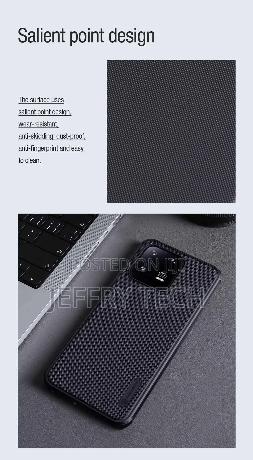 NILLKIN Super Frosted Shield Pro Case for XIAOMI 13 Pro