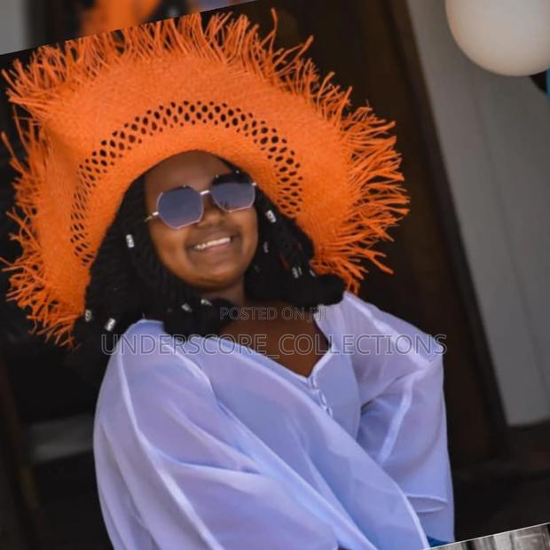 Classy Ladies Summer Straw Hat - main view