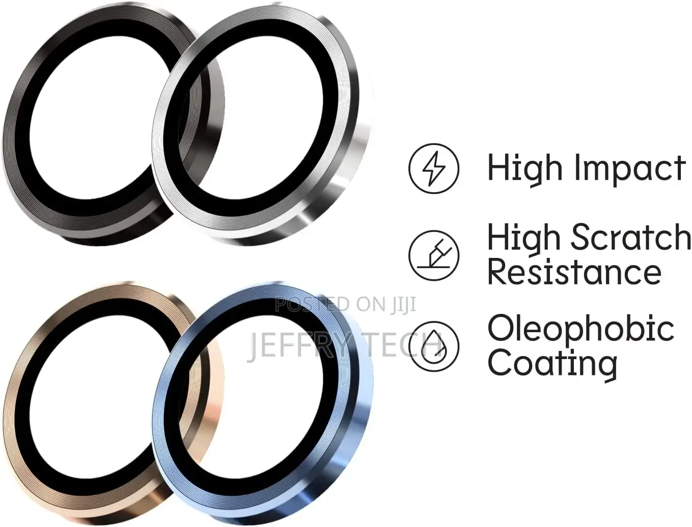 Camera Lens Protector Compatible With [iPhone 13 Pro / 13 Pr