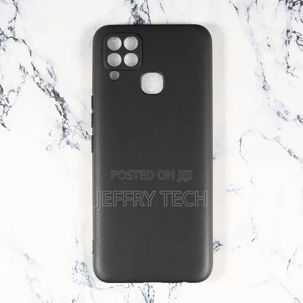 Infinix Hot 10T Case, Soft TPU Back Cover Shockproof Silico