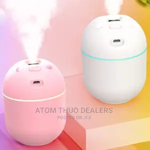 Piggy Air Humidifier 250ml - Pink / White/Nudic