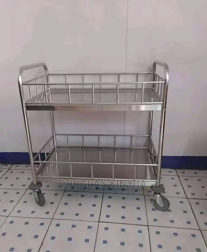 Food Trolley ( Stainless Steel Heavy Duty)