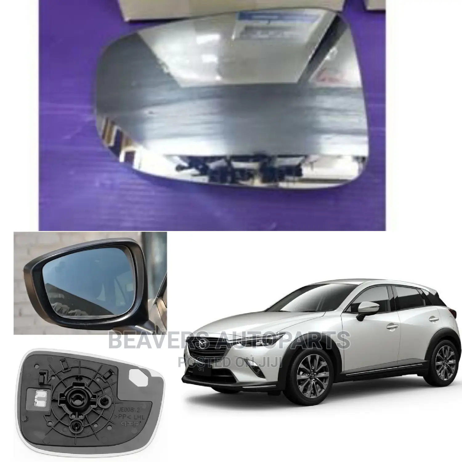 Mazda CX3 Side Mirror Glass