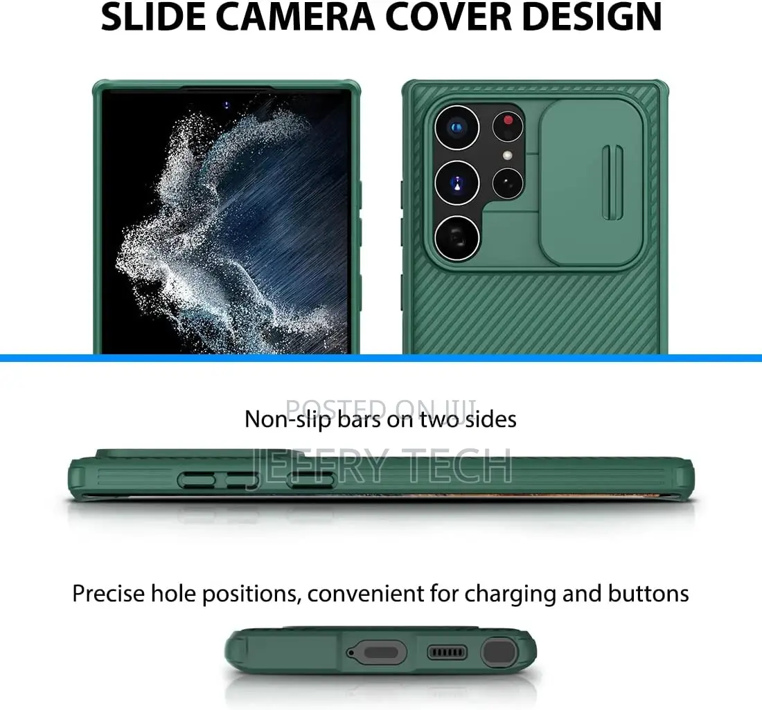 Camshield Case With Slide Camera Cover,For Samsung S22 Ultra